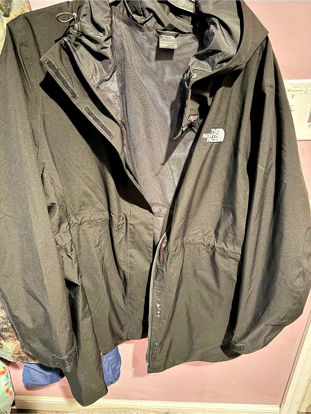 The North Face Women's Plus Antora Rain Jacket Black 3X